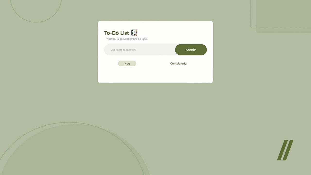 ToDo List App